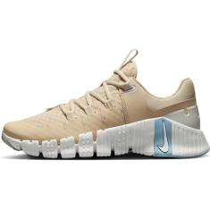 Nike W Free Metcon 5 Tênis feminino, Sanddrift/Phantom/Minério de ferro leve/branco, 36 BR