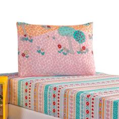 Jogo de Cama Solteiro Para Criança Lençol com Elástico Teen - DECORA S