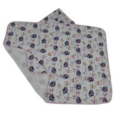 Toalha De Banho Bebe 100% Algodão Minnie 70X90Cm Com Touca - Mry