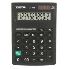 Calculadora De Mesa 12dig. Zetta Zt712 Preta - Unidade, ProCalc, 5873, Preta
