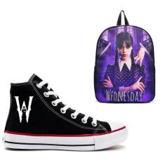 Tênis All Wandinha Série Lançamento Mochila Escolar Infantil Wednesday