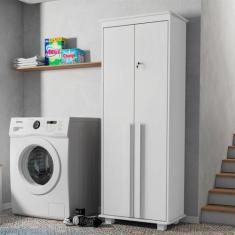 Armário Multiuso México com 2 Portas com Chave e 4 Prateleiras RV Móve