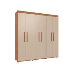 Guarda Roupa Milão P/ Quarto de Casal 100% MDF Camas Fênix