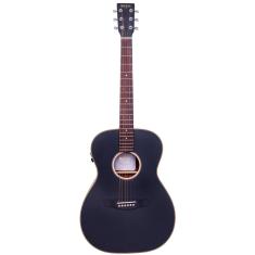 Violao Rozini Rx330 Eq F M Top Triple Ativo Bk Fosco Mogno