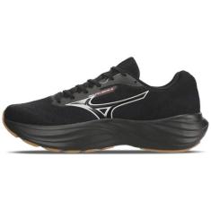 Tênis de Corrida Masculino Mizuno Goya 2, Preto, 41