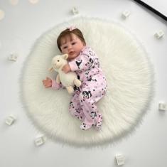 Bebê Reborn Realista Beatriz, Boneca Com Enxoval - Mundo Azul E Rosa