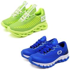 Tênis Infantil Masculino Esportivo Modelos Diferentes - Kit 2 Pares-Masculino