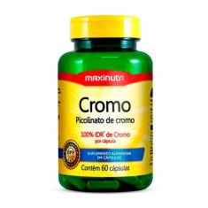 Cromo Picolinato de Cromo 100% IDR com 60 Capsulas Maxinutri-Unissex
