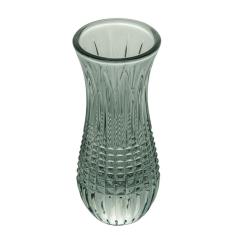 VASO CRISTAL QUEEN VERDE 6x15cm