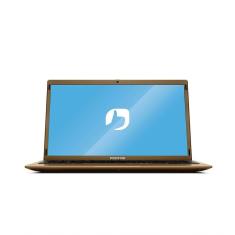 Notebook Positivo Motion C41tei Intel Celeron Dual-core Linux 14&quot; Dourado