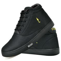 Tênis Casual Masculino Cano Alto Confortável Leve Macio - Polo Blu, 37