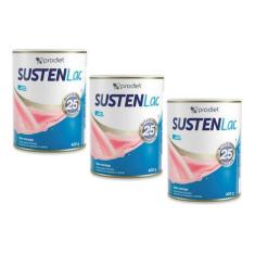 Kit 3un Sustenlac Morango Prodiet Complemento Alimentar 400g