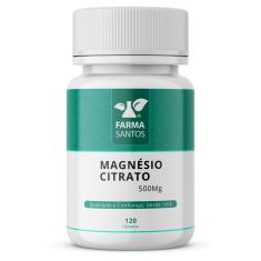 Magnésio Citrato 500mg 120 Cápsulas
