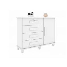 Cômoda Sapateira Grécia Branco - RV Móveis