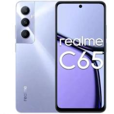Smartphone Realme C65 256 GB 8GB RAM Tela 6.5 50MP Preto, Roxo