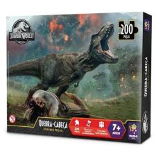 Quebra Cabeça 200 Peças Jurassic Fúria Do T-Rex Mimo Toys
