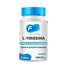 L-Tirosina 500mg 120 Cápsulas