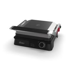 Grill Elétrico Multiuso Oster OGRL610 2em1 1600W Chapa Antiaderente Controle de Temperatura