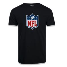 Camiseta New Era Logo Time NFL Preto-Unissex