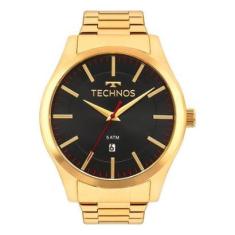 Relógio Technos Masculino Steel Dourado 2115MMKS4P-Masculino
