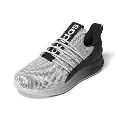 adidas Lite Racer Adapt 7.0 Tênis masculino, Branco/Preto/Branco, 42