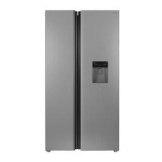 Geladeira Philco Side By Side Frost Free Inverter 486L com Dispenser de Água PRF504ID Inox 110V