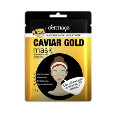 Máscara Facial Hidratante Dermage Caviar Gold Mask - 10g 