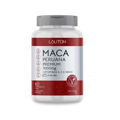 Maca Peruana Lauton Premium 1000mg c/vitamina A, C e zinco - 60 comprimidos