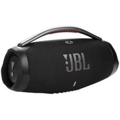 Imagem de Caixa de Som Portátil JBL Boombox 3 Preto com Bluetooth e À Prova D`água - 180W