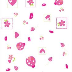 Papel de Parede Adesivo Autocolante Vinil Infantil Joaniunhas Flores e