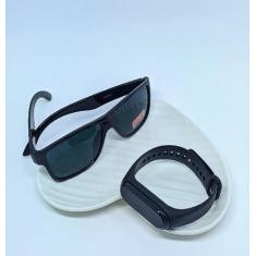 Kit Relógio Digital Led Touch Infantil Prova água Bracelete  Esportivo