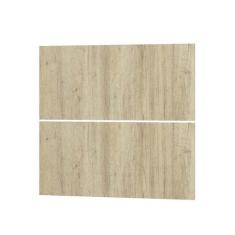 Painel Cabeceira Solteiro 96Cm Master Avelã Rústico - LUCIANE