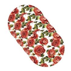 Sousplat Rosas Branco - NSW, Sem base, 4 Peças