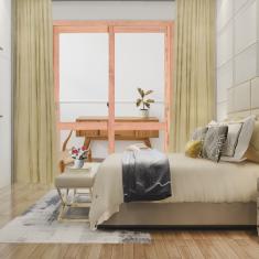 Porta de Correr Madeira 216cmx180cmx12cm PE621 Esel