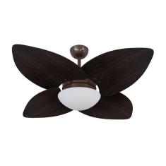 Ventilador De Teto Dormamu Café 4 Pás 110V