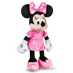 Pelucia Minnie de 50cm Rosa GRANDE Linda Pelucia Macia Minie PANAMI