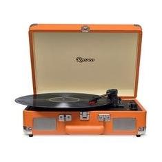 Vitrola HI FI Raveo Sonetto Chrome, Vinyl, Bluetooth, USB, Aux, Caramelo - 26400