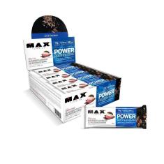 Power Protein Bar Caixa com 12 Unidades (492g)-Max Titanium-Masculino