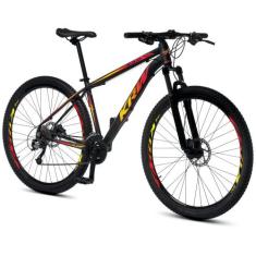 Bicicleta Aro 29 KRW Alumínio 24 Vel Freio a Disco Hidráulico S36, Pre
