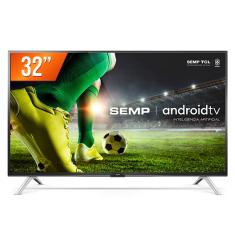 Android TV LED 32'' HD Semp 32S5300 2 hdmi 1 USB Wi-Fi
