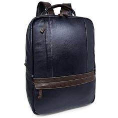 Mochila Executiva Masculina De Couro Para Notebook