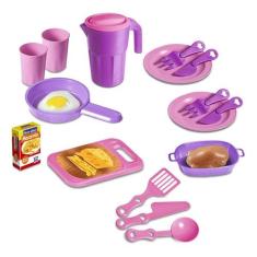 Panelinhas E Acessórios Nosso Jantar Menina Rosa - Zuca Toys