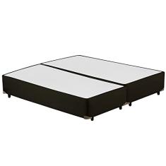 Cama Box Bipartido KING SIZE Corano Preto Universal - 193x203 (Bipartido) - King Size
