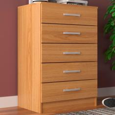 Cômoda 5 Gavetas Cp054 Cinnamomo - Evidencia Móveis