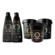 Kit Arvensis Cachos Sh Cond Masc Ondulado Geleia Alta 2X1