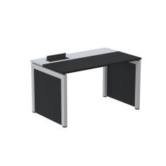 Escrivaninha para Escritório 140x79,2cm Pscpp140 Preto/Cinza