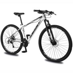 Bicicleta aro 29 KRW Alumínio 27 Velocidades Freio Hidráulico Suspensão dianteira Mountain Bike KR4