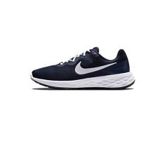 NIKE Tênis de corrida masculino Revolution 6 Nn, Obsidiana branca azul-marinho (Midnight Navy White), ardósia cinza, 42 BR