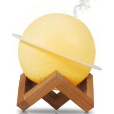 Umidificador Ar Ambiente Ultrassônico Luminária 3D Planeta - Bc Bora C