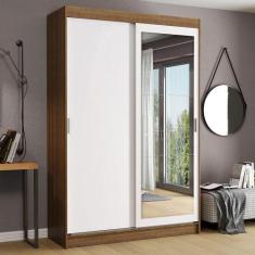 Guarda-Roupa Solteiro Madesa Tokio 2 Portas de Correr com Espelho 2 Ga
